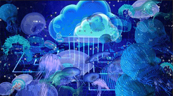 Colonise the Cloud: SWARM, still from animated GIF