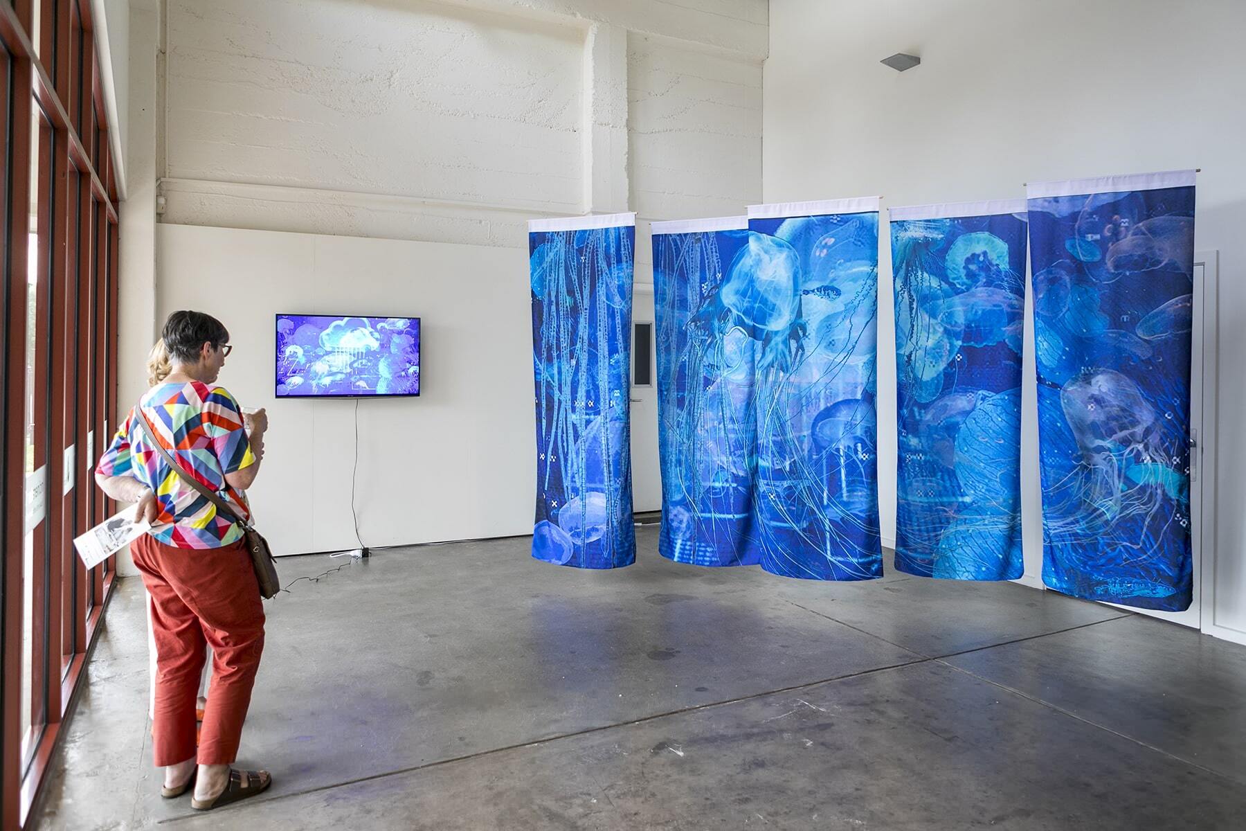 Installation view of SWARM at Incinerator Gallery, Melbourne